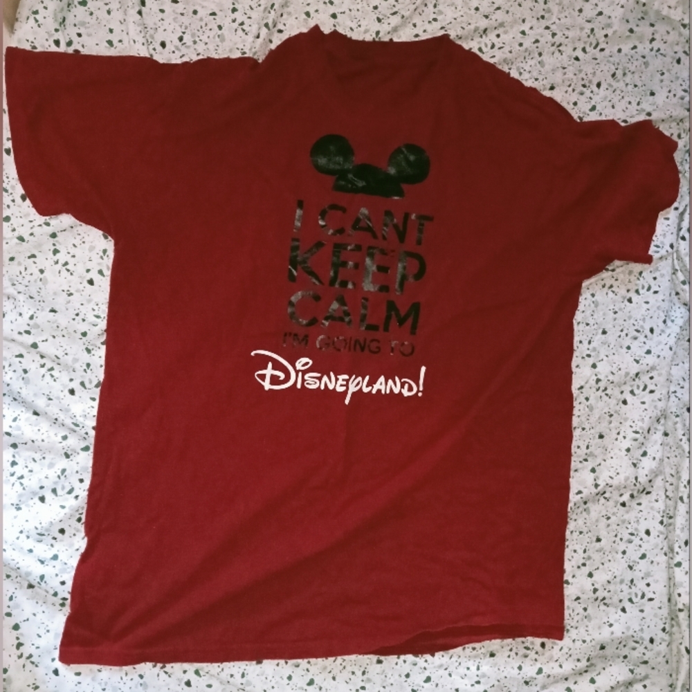 Disney Red Graphic Kids T-Shirt
